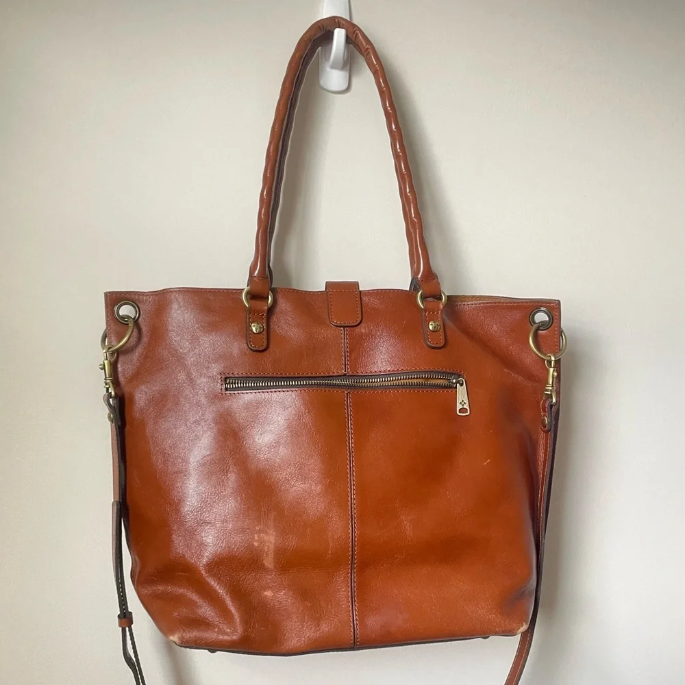 Patricia Nash⚡️XL Heritage Marseille Burnished Convertible Crossbody Tote - Picture 5 of 16